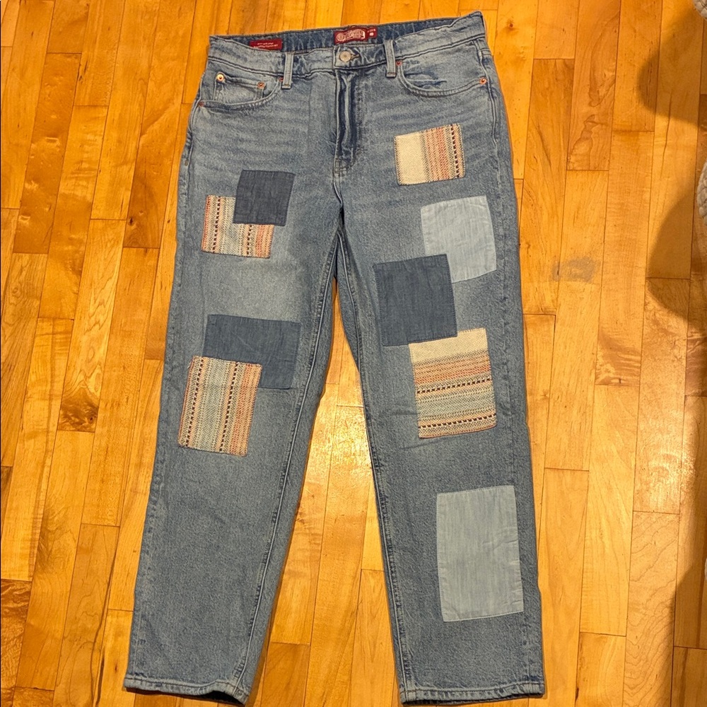 Women’s Patchwork Jeans